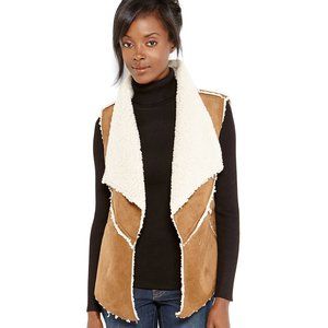 Sancturary Sherpa Open Front Vest